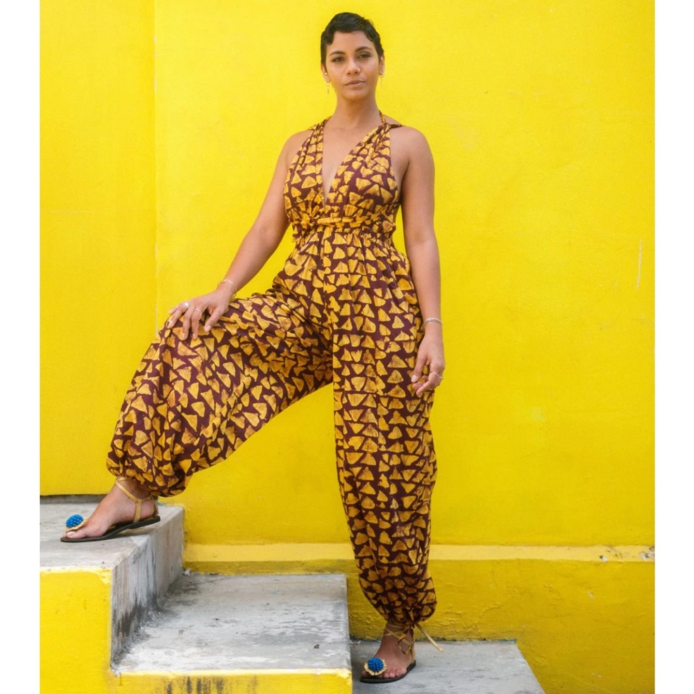 Jumpsuit- Kathryn Romper- Mango Cutting